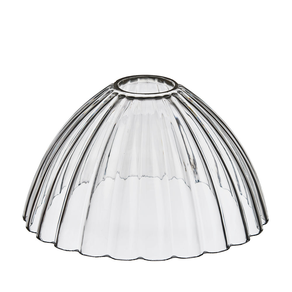 Noho Glass Ribbed Dome Wall Light