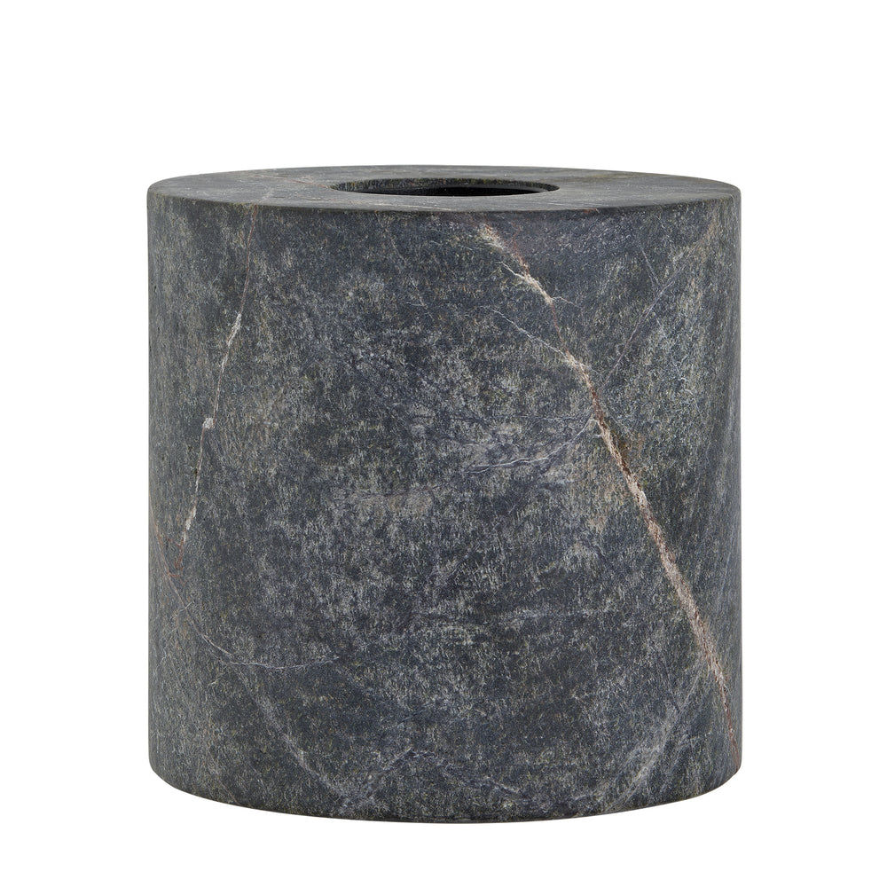 Marble Edison Cylinder Table Lamp - Green