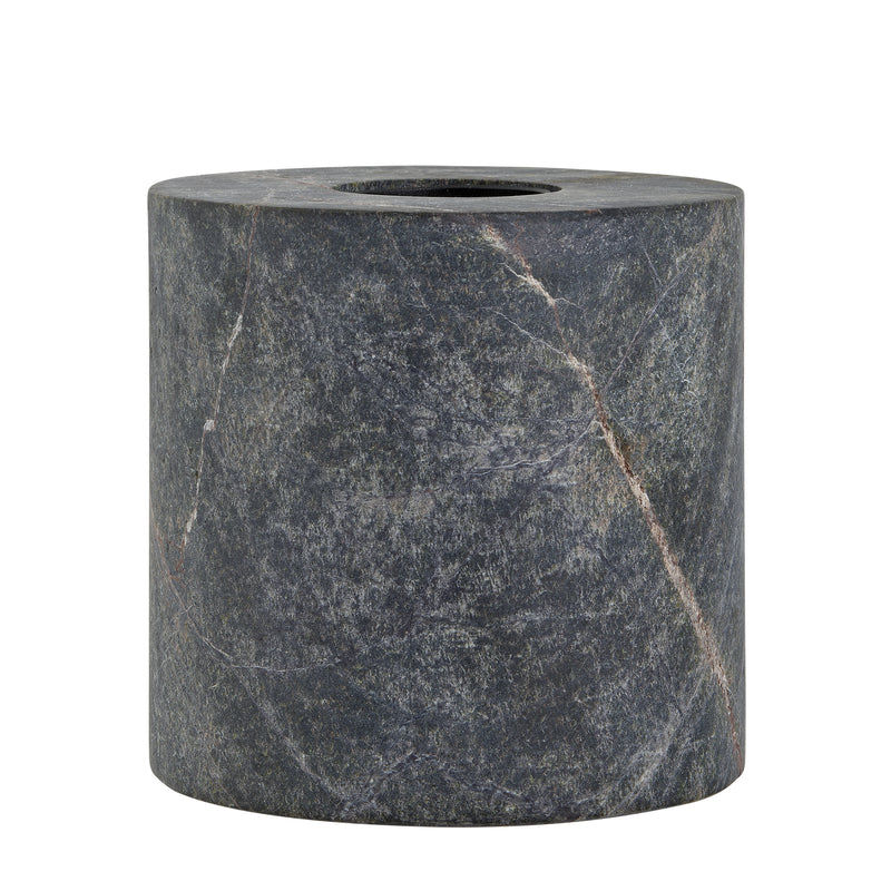 Marble Edison Cylinder Table Lamp - Green
