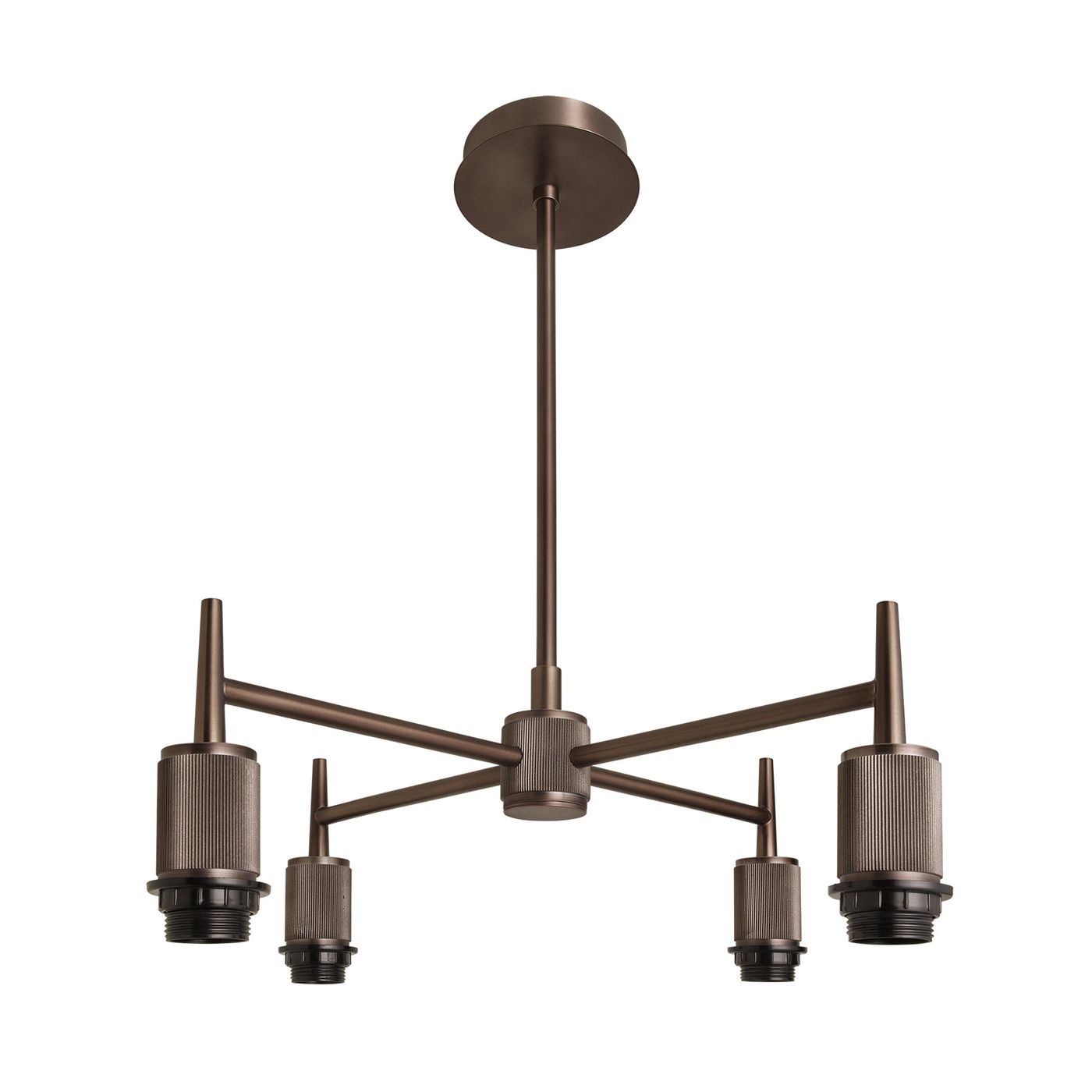 Henley Four Arm Holder in Bronze Finish