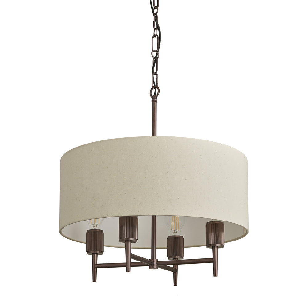 Henley Round Chandelier Light in 20 Inch