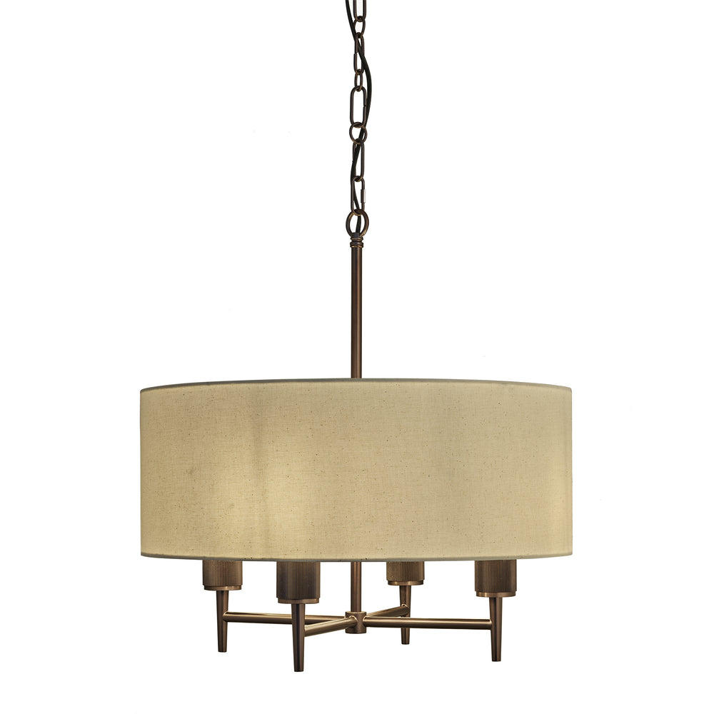Henley Round Chandelier Light in 20 Inch