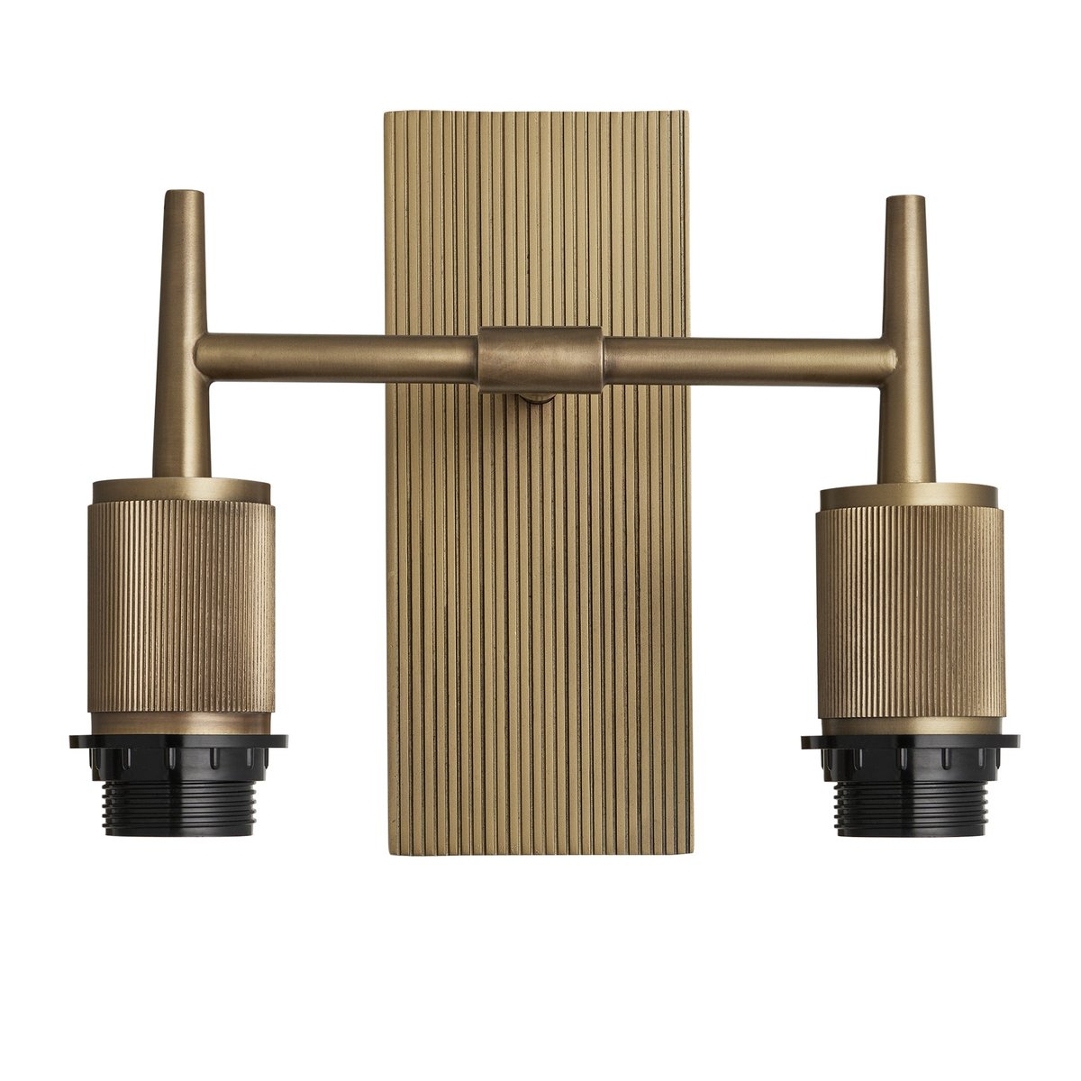 Henley Brass Double Wall Holder