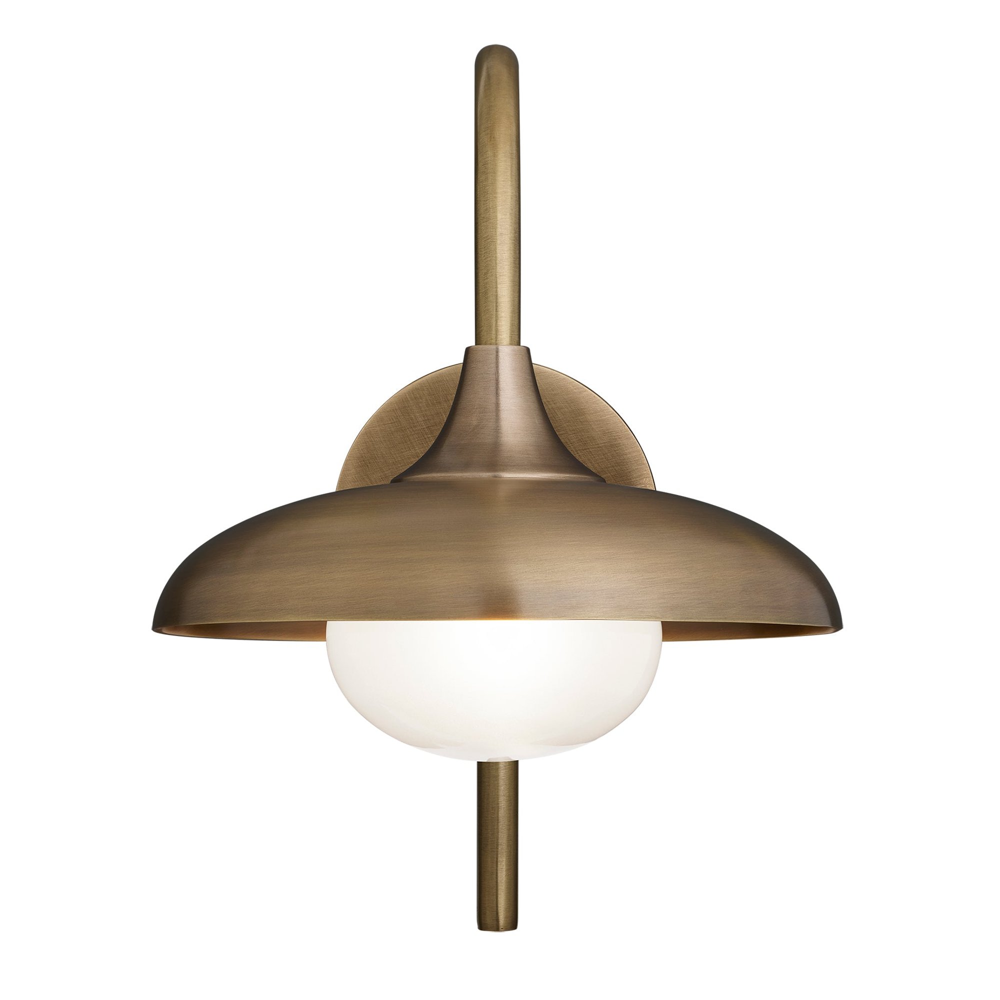 Hayle Outdoor & Bathroom Wall Light in Brass