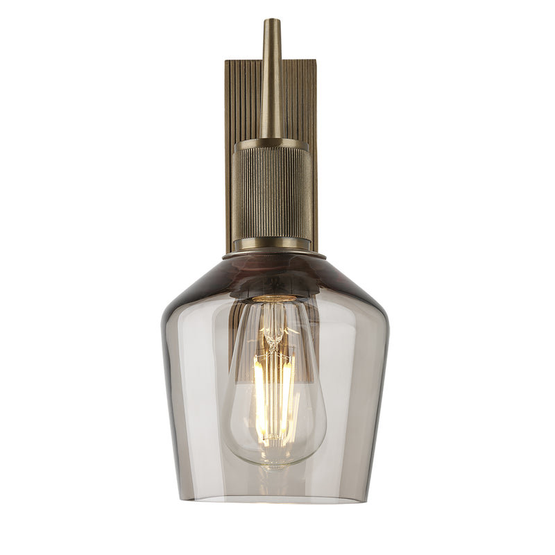 Henley Glass Schoolhouse Wall Light - 5.5 Inch - Farmhouse Lighting - Industville Lighting UK