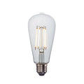 LED Edison Dimmable Bulb - 8W E27 Pear ST64 - Clear