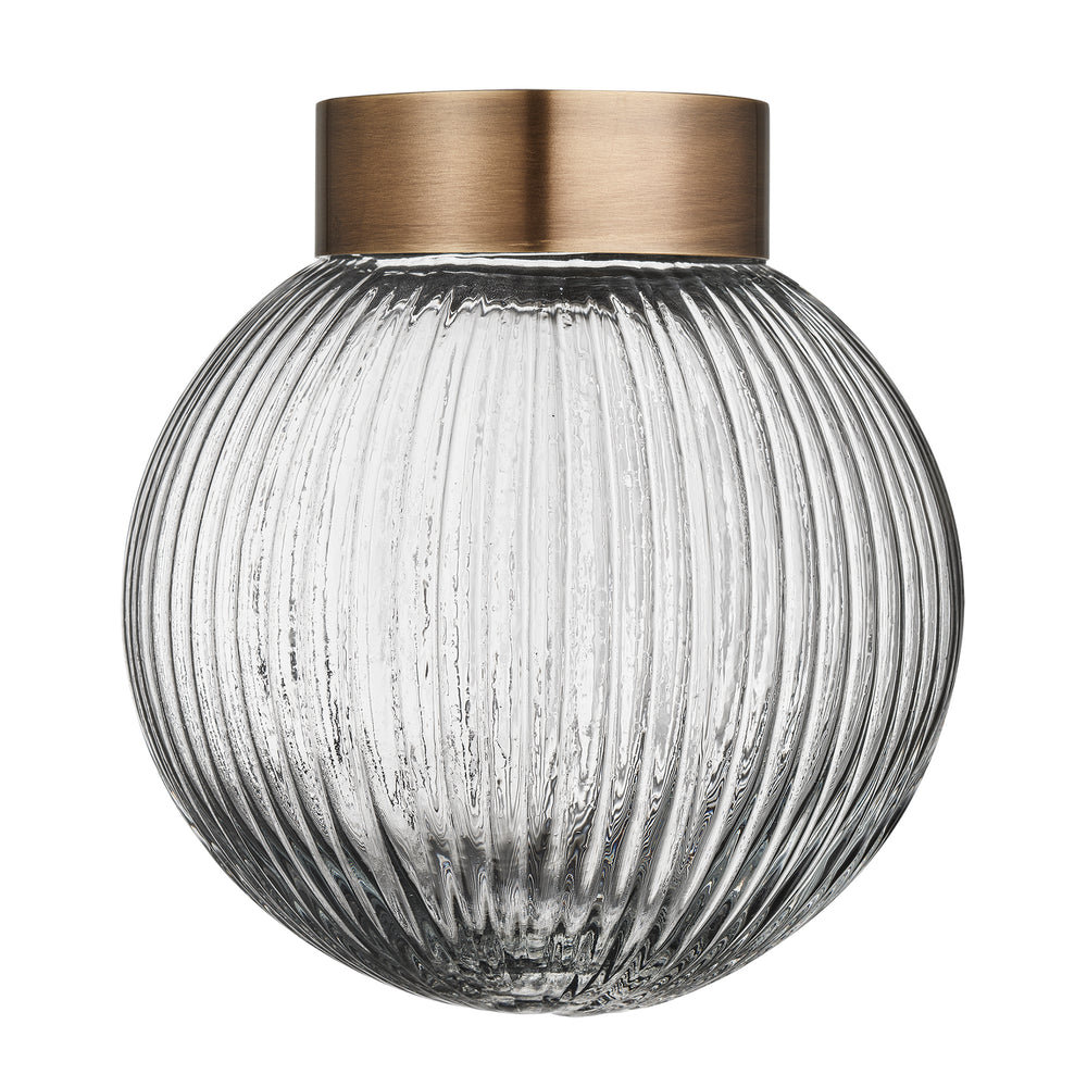 Outdoor Ribbed Globe