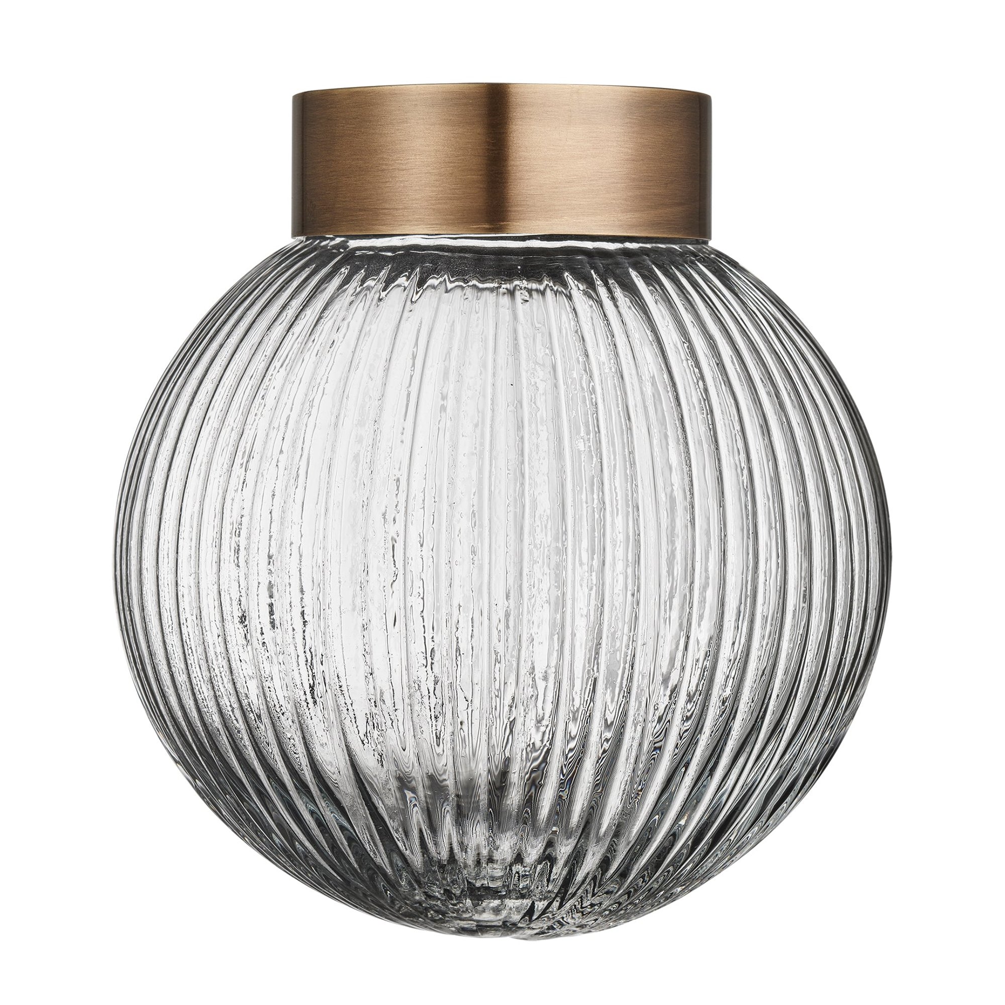Outdoor Ribbed Globe