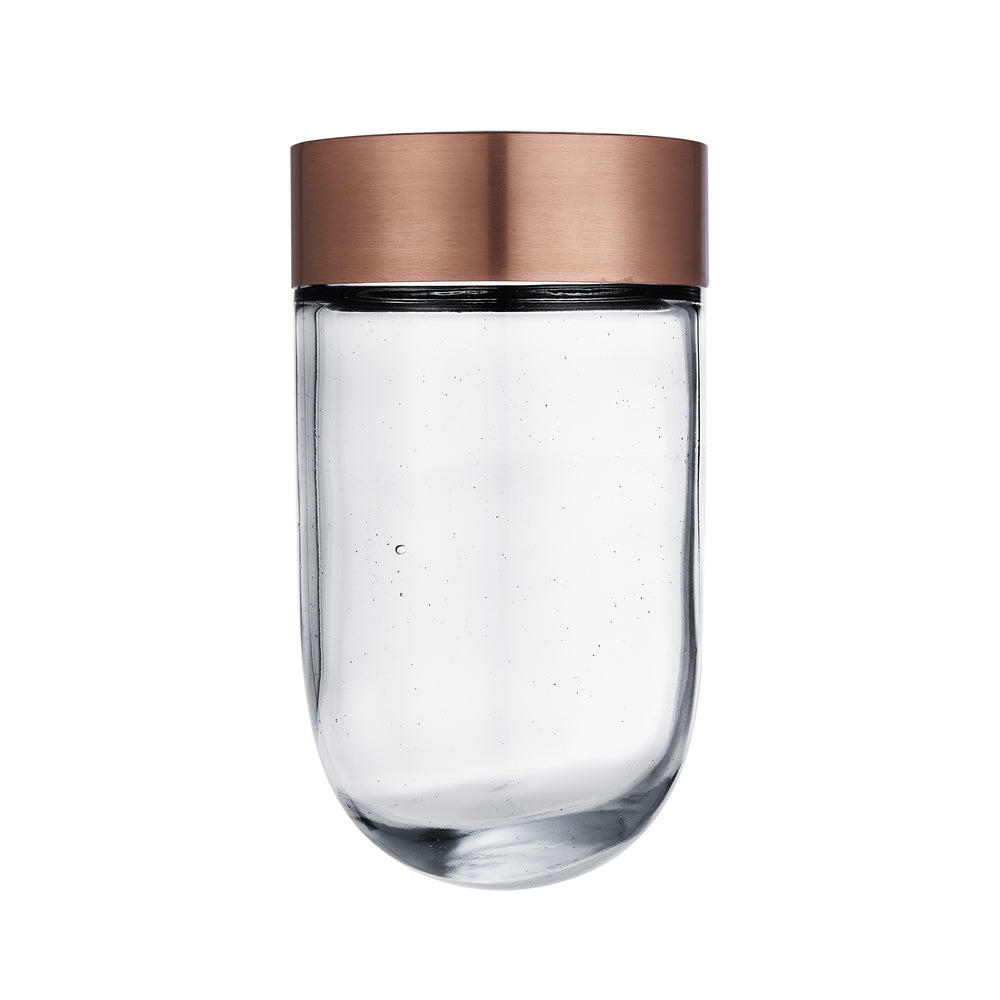 Tube Outdoor Glass with Copper Ring