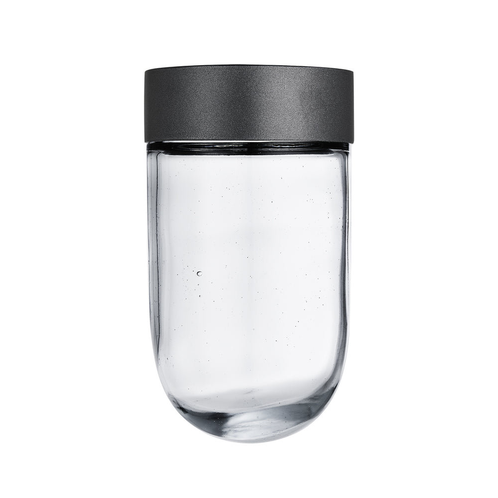 Outdoor Tube Glass with Pewter Ring