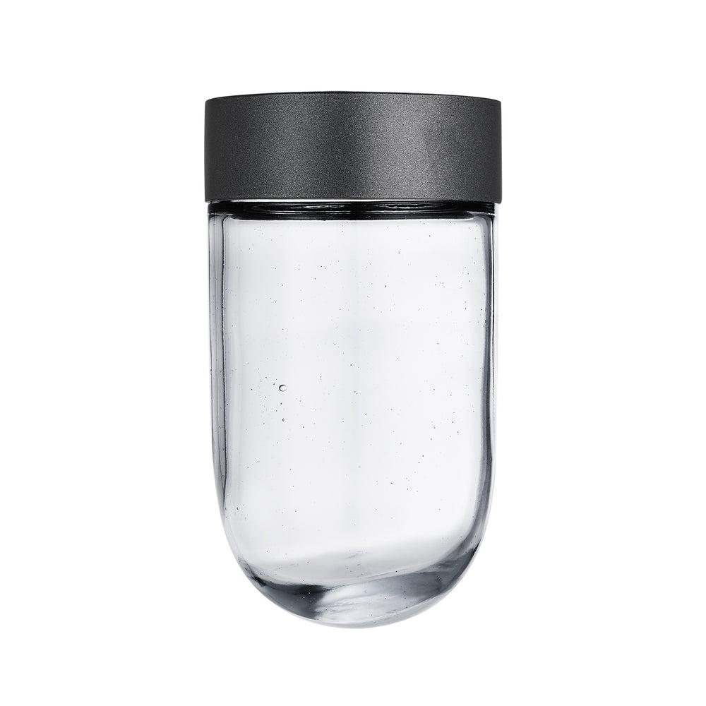 Outdoor Tube Glass with Pewter Ring