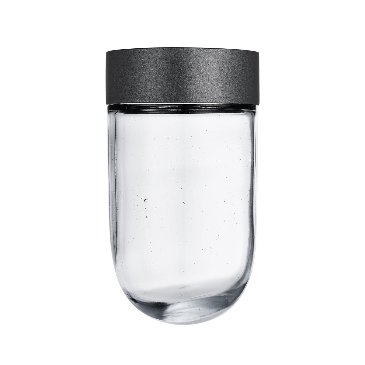 Outdoor Tube Glass with Pewter Ring