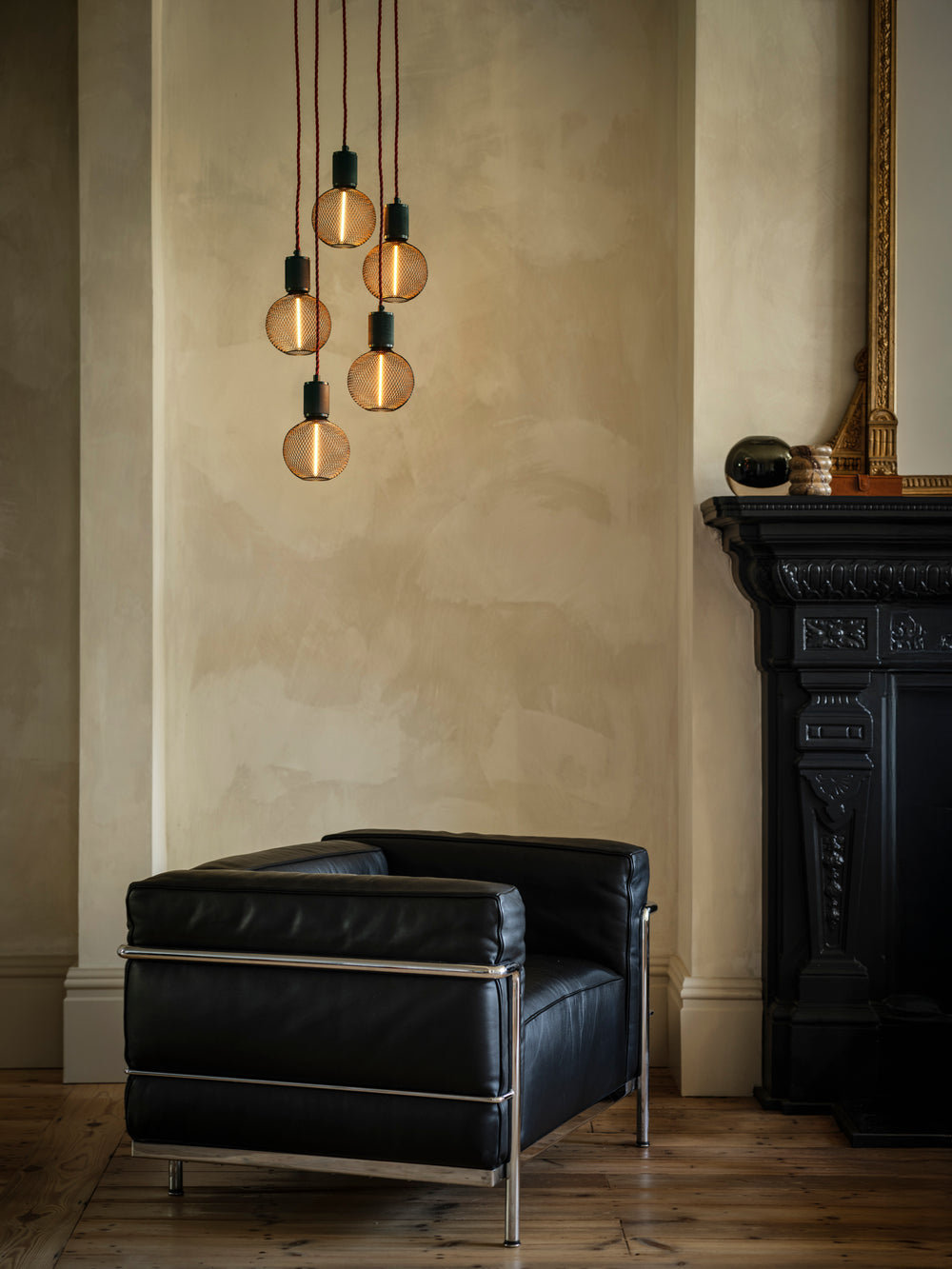 Fabric Flex - 3 Core Braided Cloth Cable Lighting Wire - Priced Per 1m, Supplied as a Continuous Length