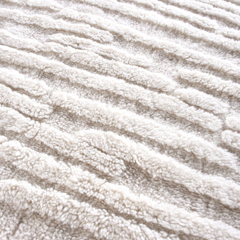 Ivory - Swyre Table Tufted Wool Rug 
