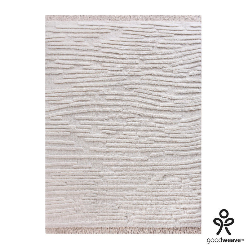 Ivory - Swyre Table Tufted Wool Rug 