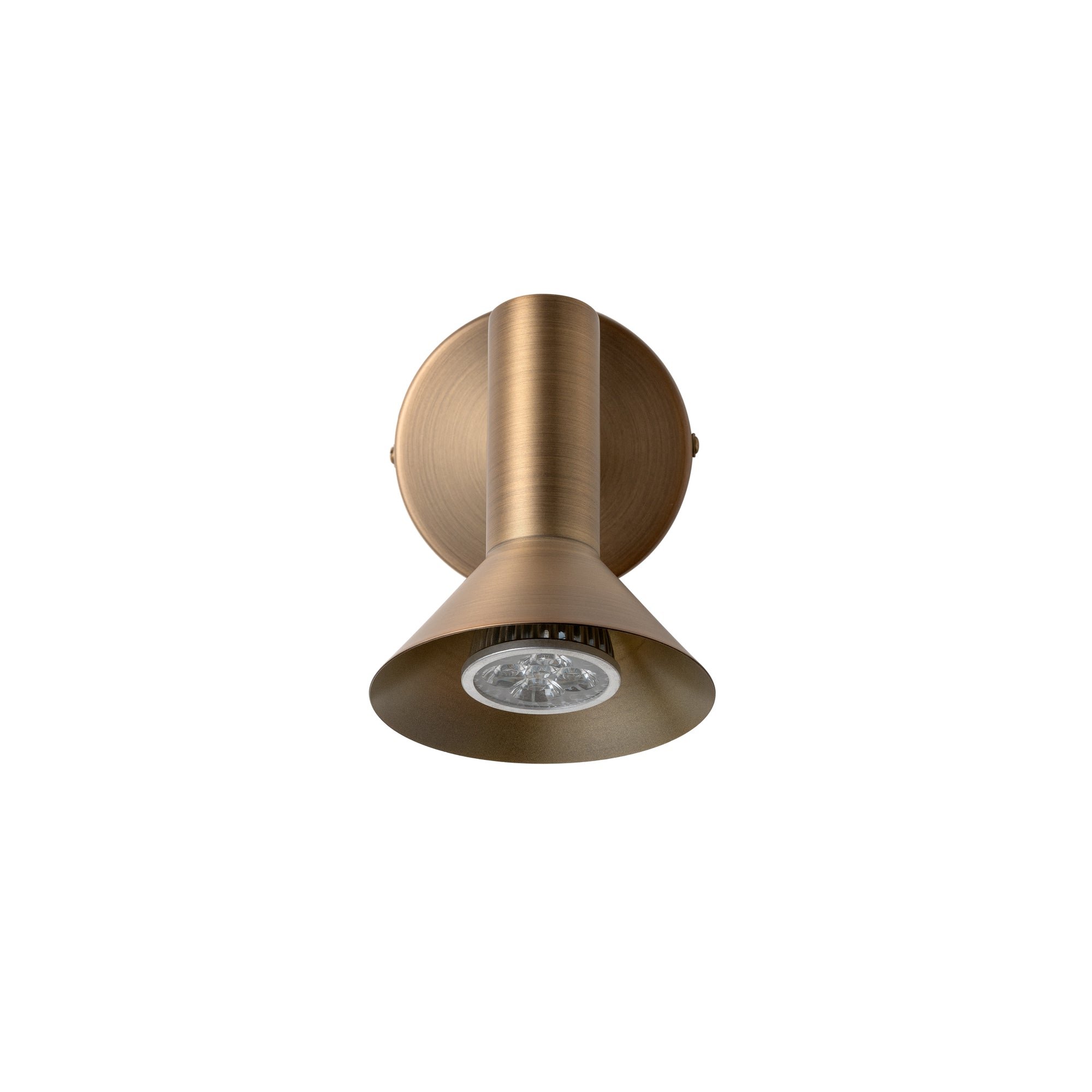 Kemble Spotlight in Brass