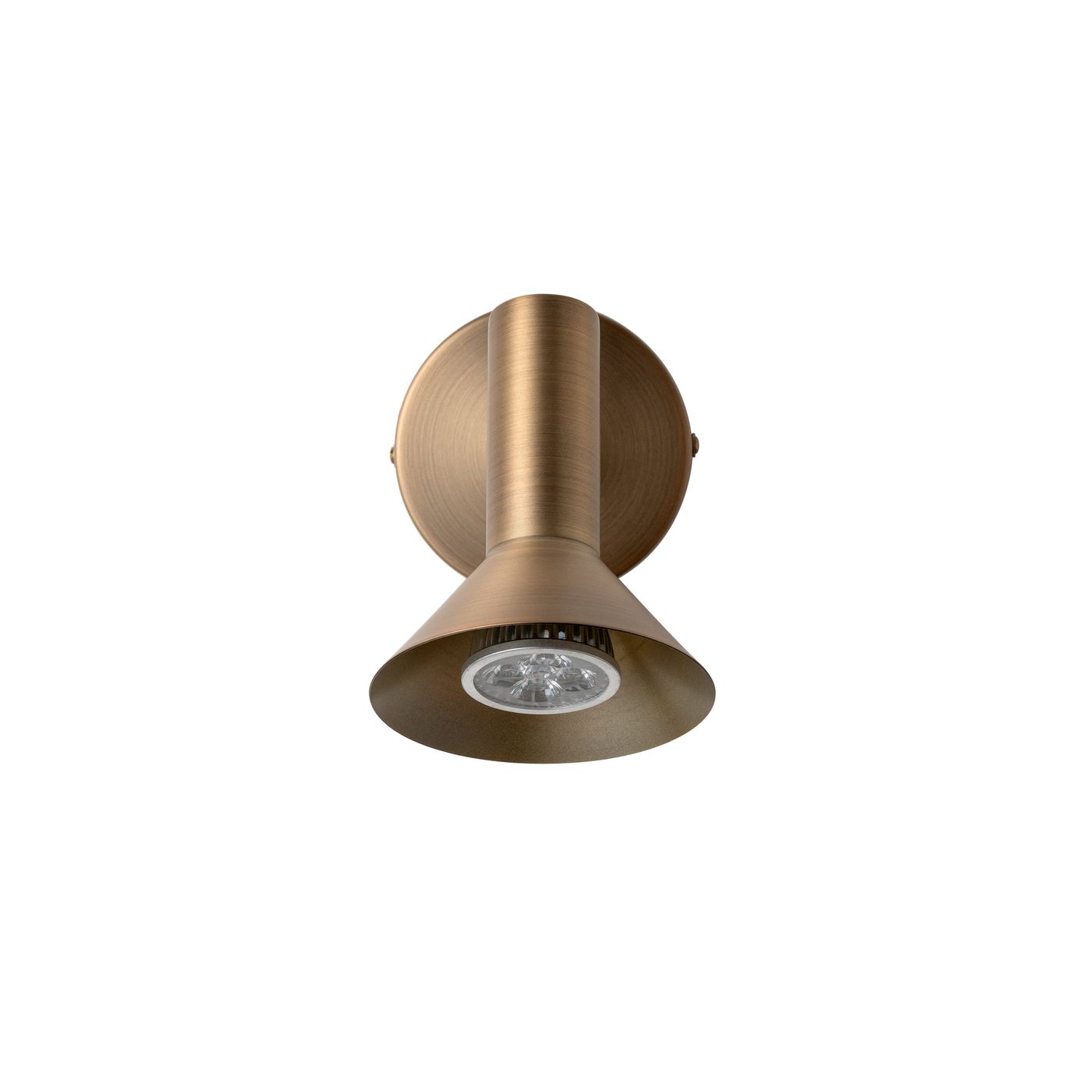 Kemble Spotlight in Brass