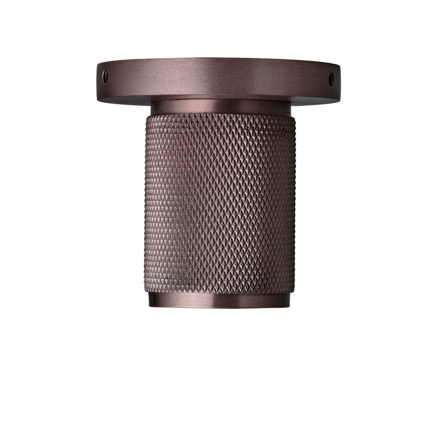 Bronze Knurled Edison Spotlight
