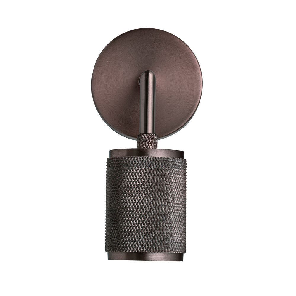 Bronze Knurled Edison Wall Light
