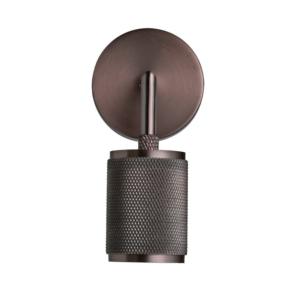 Bronze Knurled Edison Wall Light