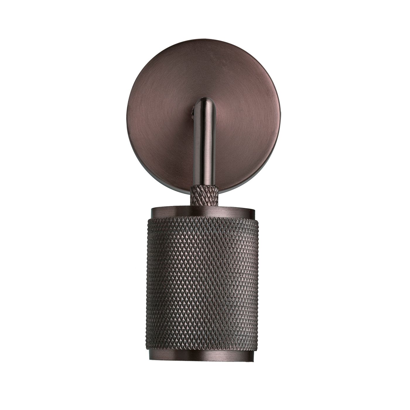 Bronze Knurled Edison Wall Light