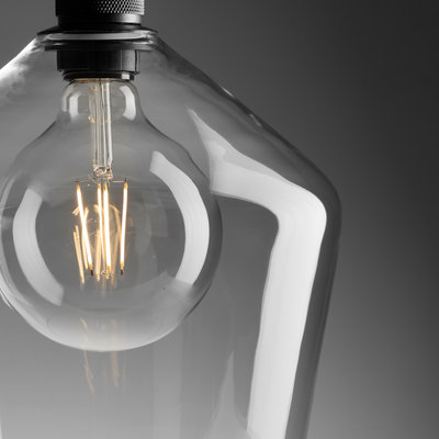 Glass Schoolhouse - 10 Inch - Shade Only - Build Your Own Light - Industville Lighting UK