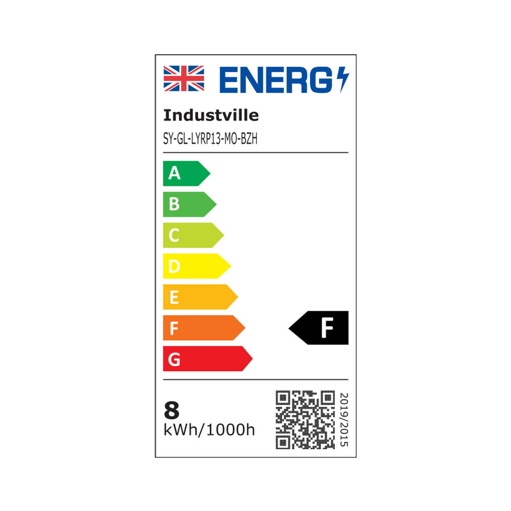 Selby Layered Mocha Glass Round Pendant Light with Bronze holder