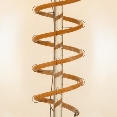 Vintage LED Spiral  Edison Bulb - 5W E27 Small Globe G95 Industville LED-G95-SP-5W-A