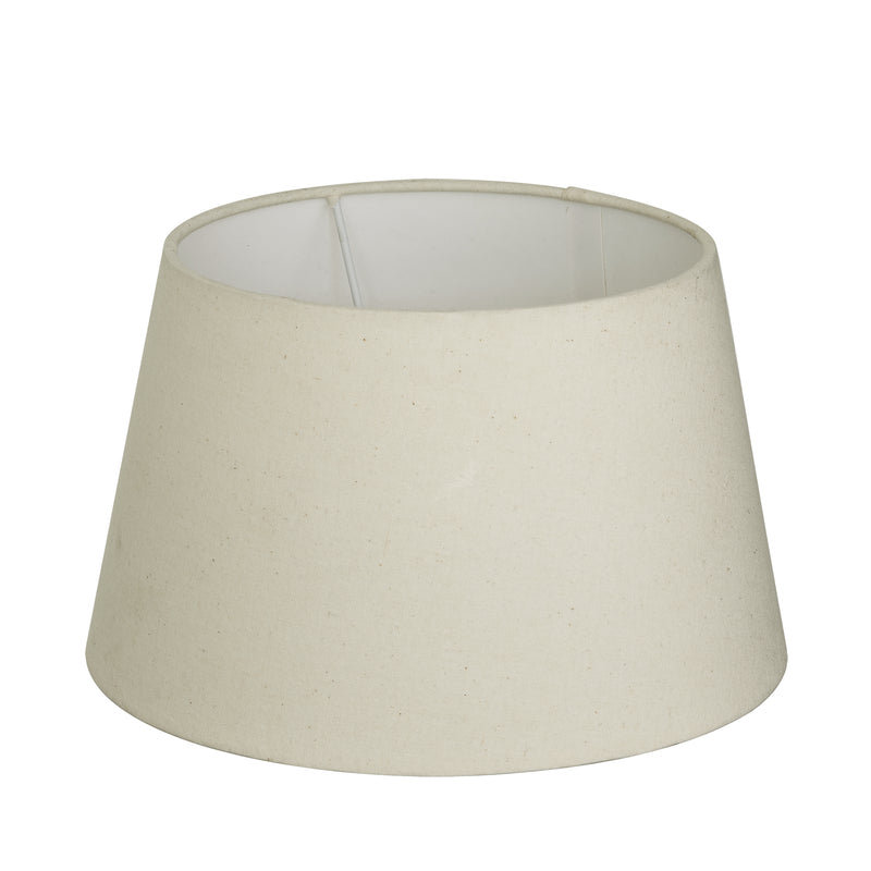 Light Natural Cotton Empire - Medium - Lampshade Only - Voucher Applicable - Industville Lighting UK