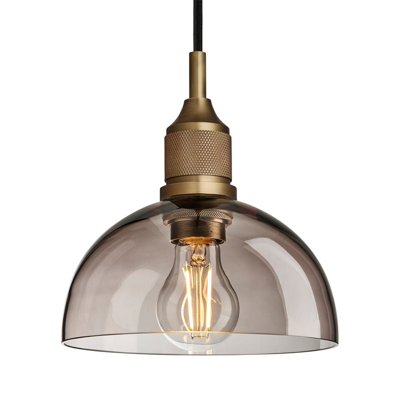 Noho Glass Dome Pendant Light - 8 Inch - Voucher Applicable - Industville Lighting UK