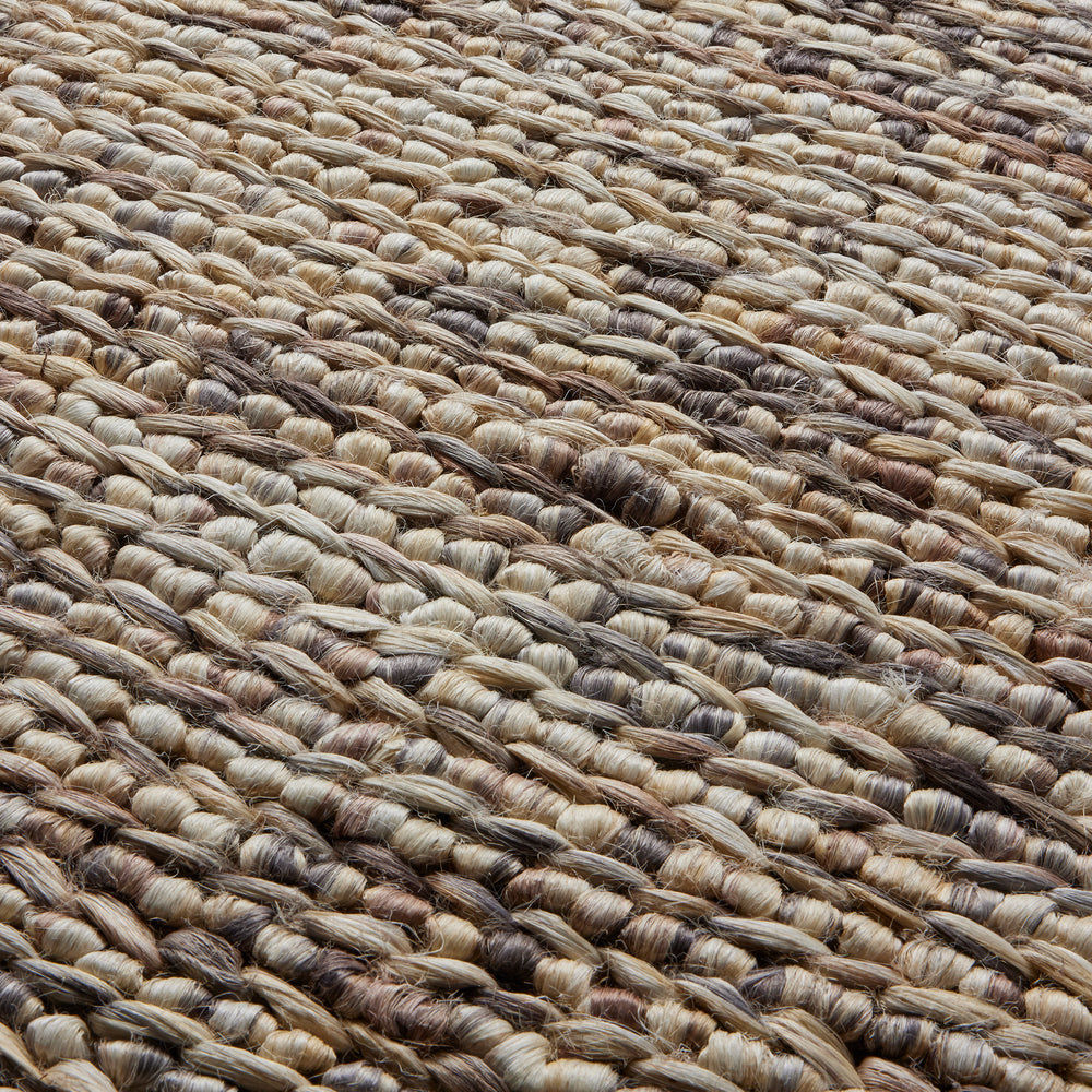 Dipton Hand Woven Jute Rug in Brown & Cream with Measurements 200 x 290 cm, Product Code RG-15-HWJ-BR-CR-XL