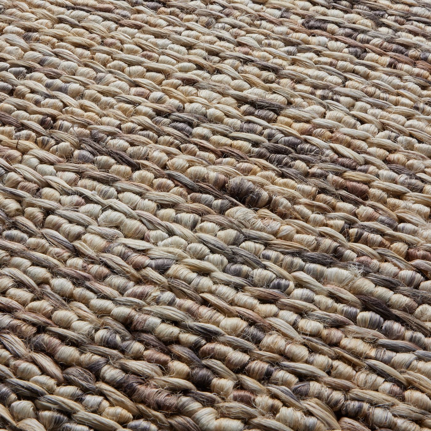 Dipton Hand Woven Jute Rug in Brown & Cream with Measurements 200 x 290 cm, Product Code RG-15-HWJ-BR-CR-XL