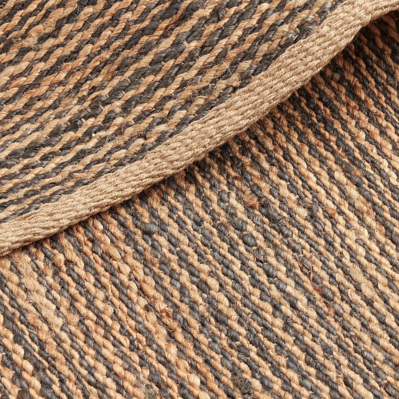 Natural_Fen_Handwoven_Jute_Natural_Dark_Brown_Rug_Industville_RG-2-HWJ-N-DB_Fold_Closeup