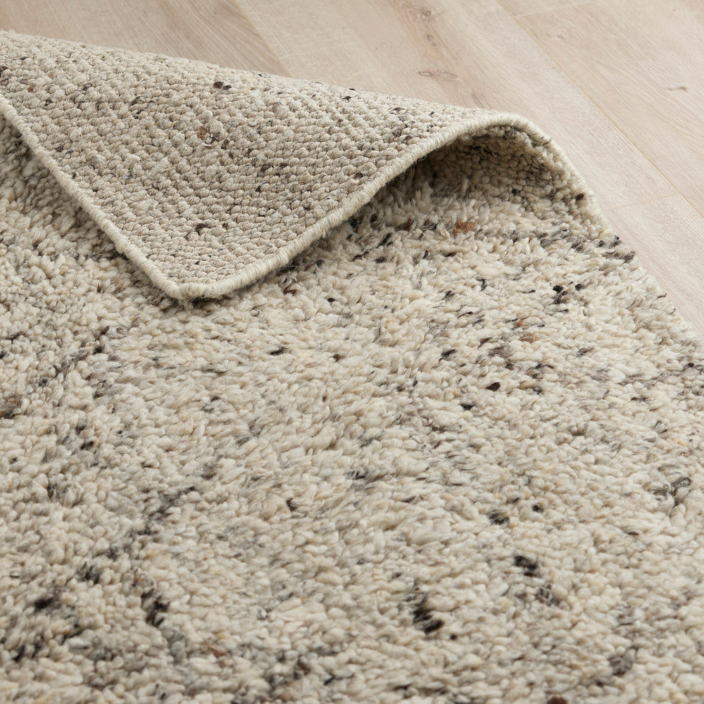 Braco Hand Tufted Wool Rug in Cream & Grey with Measurements 170 x 240 cm, Product Code RG-24-HKSW-CR-GR-L