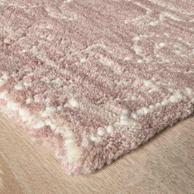 Oare Hand Tufted Wool Rug - Rose