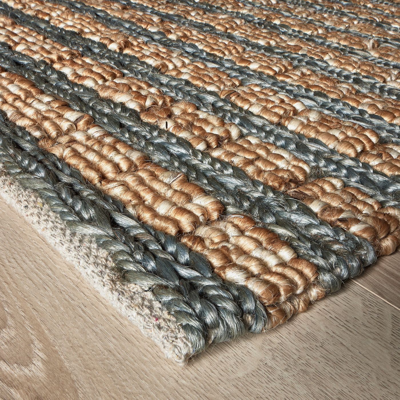 Natural_Oxnam_Handwoven_Jute_Natural_Teal_Rug_Industville_RG-16-HWJ-N-TL_Corner