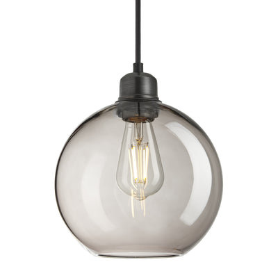 Orlando Glass Globe Pendant - 9 Inch - Dining Room Lights - Industville Lighting UK