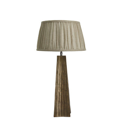 Ornate Obelisk Table Lamp - Brass