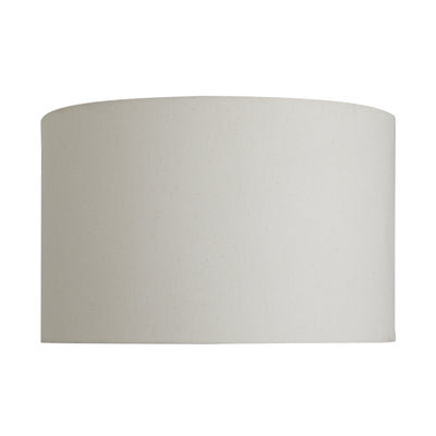 Light Natural Cotton Drum - Medium - Lampshade Only - Lighting Shades & Lampshades - Industville Lighting UK