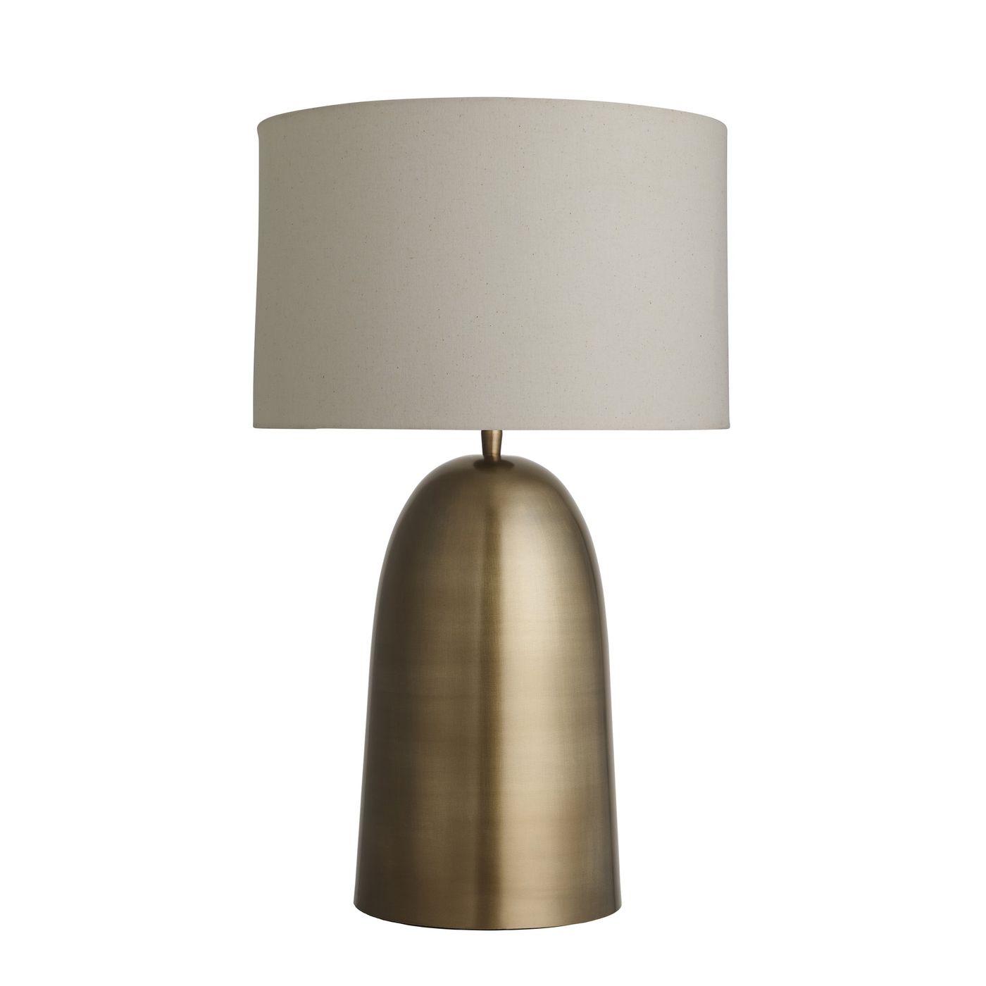 Pillar Bell Table Lamp - Brass