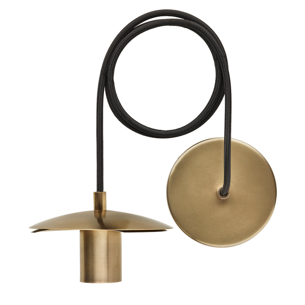 Preston Cord Set ES E27 Bulb Holder in Brass Finish