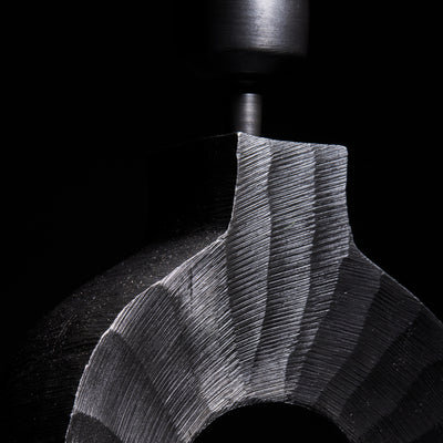 Ornate Oval Table Lamp - Base Only - Metal Lights - Industville Lighting UK