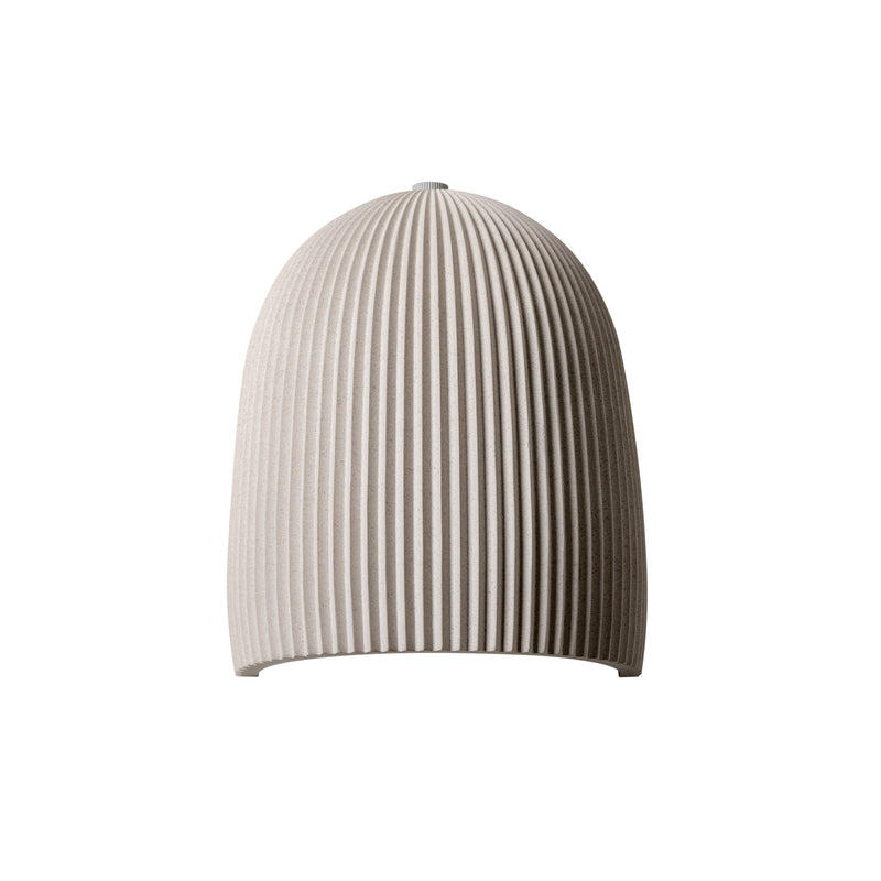Ramsay Outdoor & Bathroom Cone Wall Light in Ivory finish