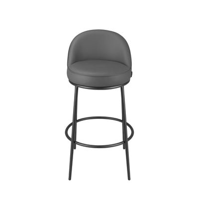 Sedona Black Metal Bar Stool - Homeware - Industville Lighting UK