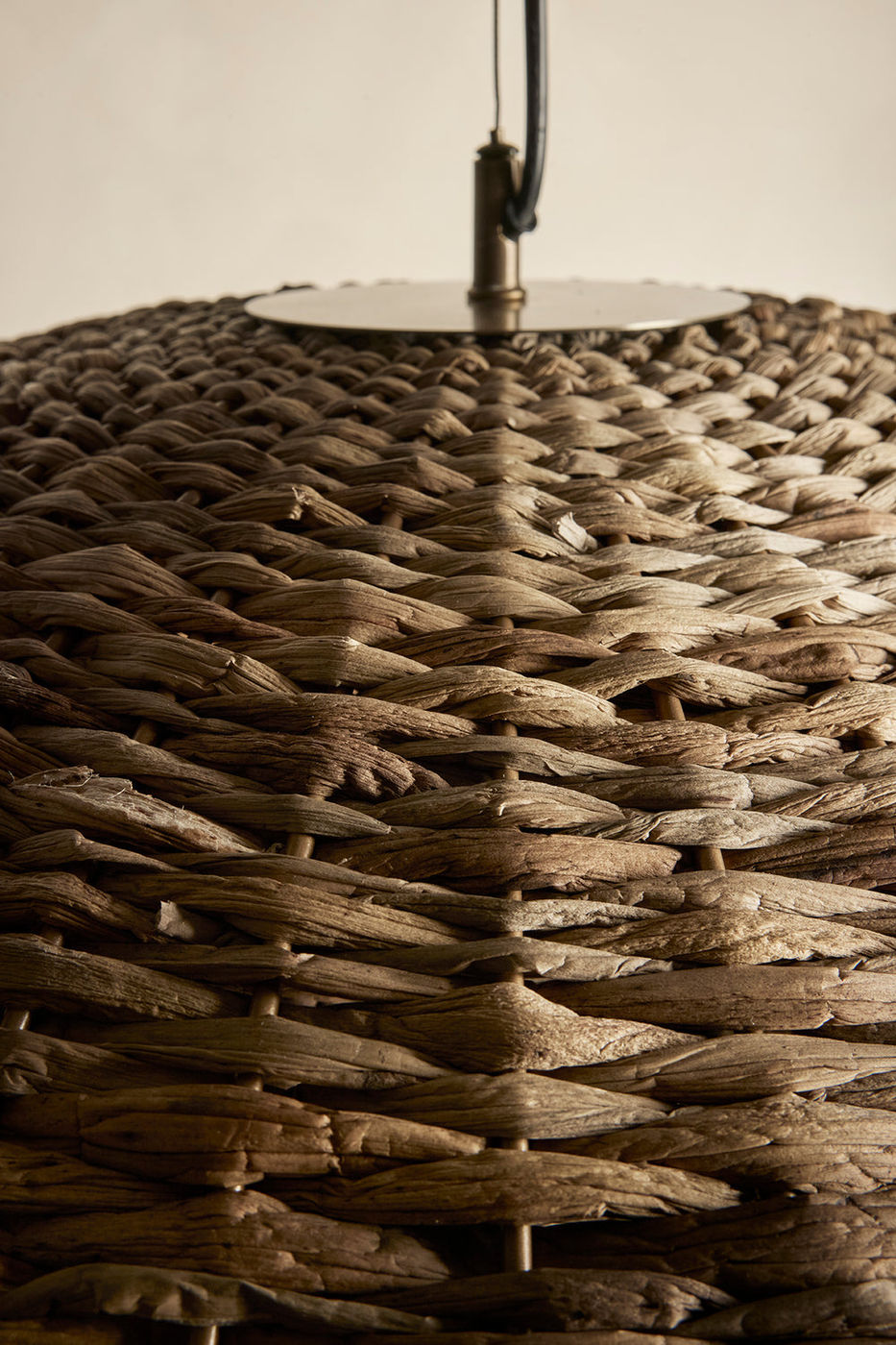Sea Grass Layered Giant Pendant Light - Natural
