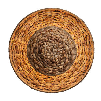 Sea Grass Round Diffuser Wall Light - Natural - Dining Room Lights - Industville Lighting UK