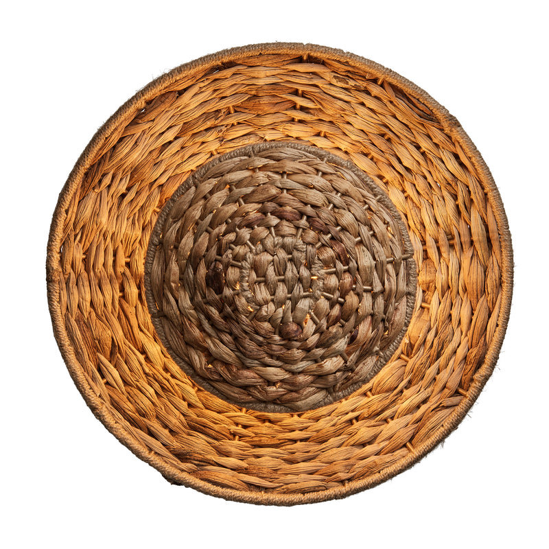 Sea Grass Round Diffuser Wall Light - Natural - Wall Lights - Industville Lighting UK