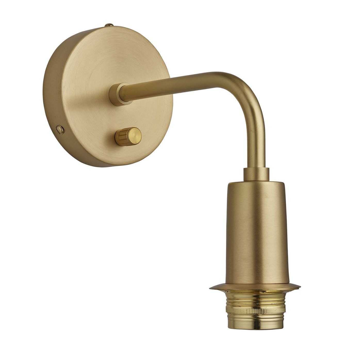 Brass sleek wall holder