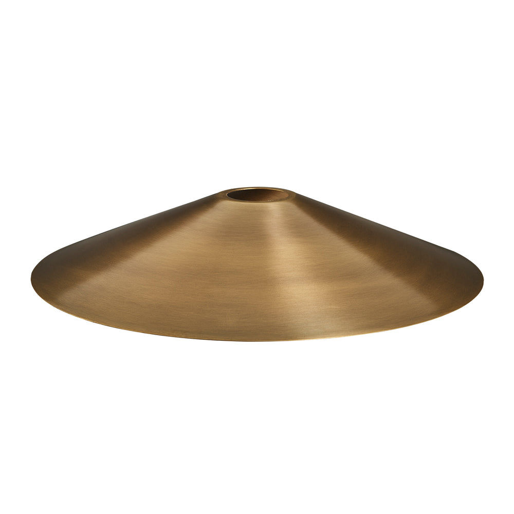 Brass Slope  in 12 Inch Shade