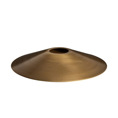 Slope - 8 Inch - Brass - Shade Only - Lighting Shades & Lampshades - Industville Lighting UK